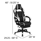 Ensemble de jeu Emma et Oliver – Support de bureau pour casque et gobelet et fauteuil inclinable avec repose-pieds