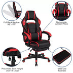 Ensemble de jeu Emma et Oliver – Support de bureau pour casque et gobelet et fauteuil inclinable avec repose-pieds