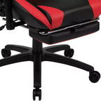 Ensemble bureau Emma et Oliver - Bureau gaming, porte-gobelet, support casque et fauteuil inclinable