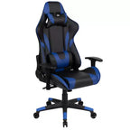Ensemble bureau de gaming et fauteuil de gaming inclinable Flash Furniture avec porte-gobelet, support pour casque et 2 trous passe-câbles