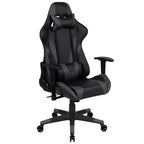 Ensemble bureau de gaming et fauteuil de gaming inclinable Flash Furniture avec porte-gobelet, support pour casque et 2 trous passe-câbles