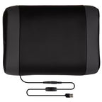 Bureau de jeu Flash Furniture avec porte-gobelet/crochet pour casque/tapis de souris amovible et chaise de jeu avec dossier inclinable/accoudoirs et repose-pieds