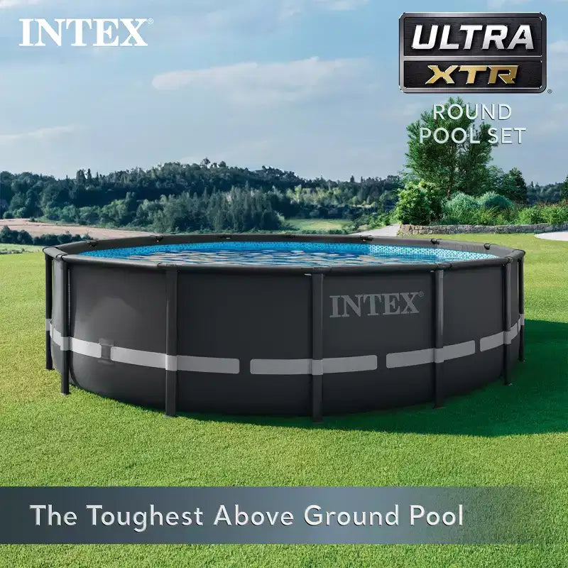 Piscine hors sol ronde Intex Ultra XTR Frame de 4,27 m x 1,07 m