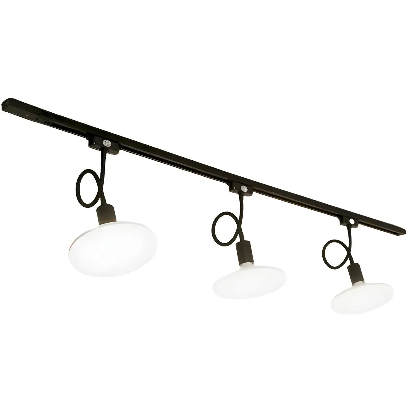 Faretto a binario LED moderno a 5 luci con testine regolabili