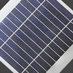 Lampes solaires d'extérieur modernes à bande noire cubique