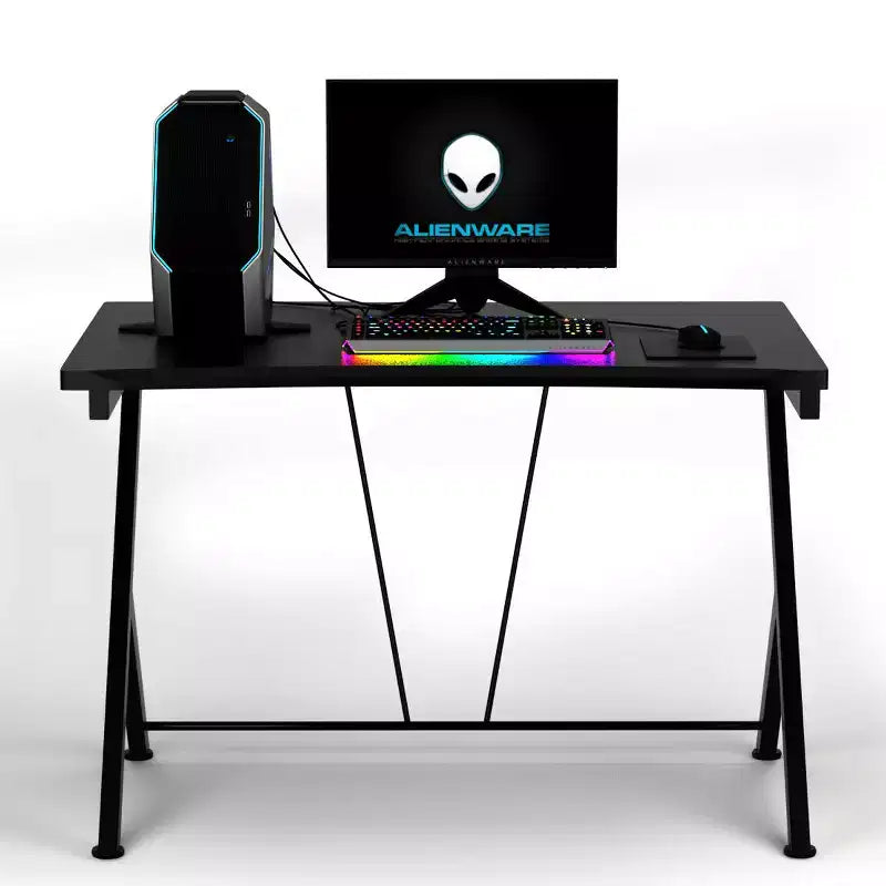 Costway Bureau Gaming Ordinateur Portable Table de Travail Ergonomique Maison Bureau Neuf
