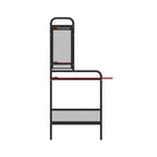 Scrivania da gioco in rete iCarus con ripiano in legno - X Rocker