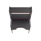 Scrivania da gioco in rete iCarus con ripiano in legno - X Rocker