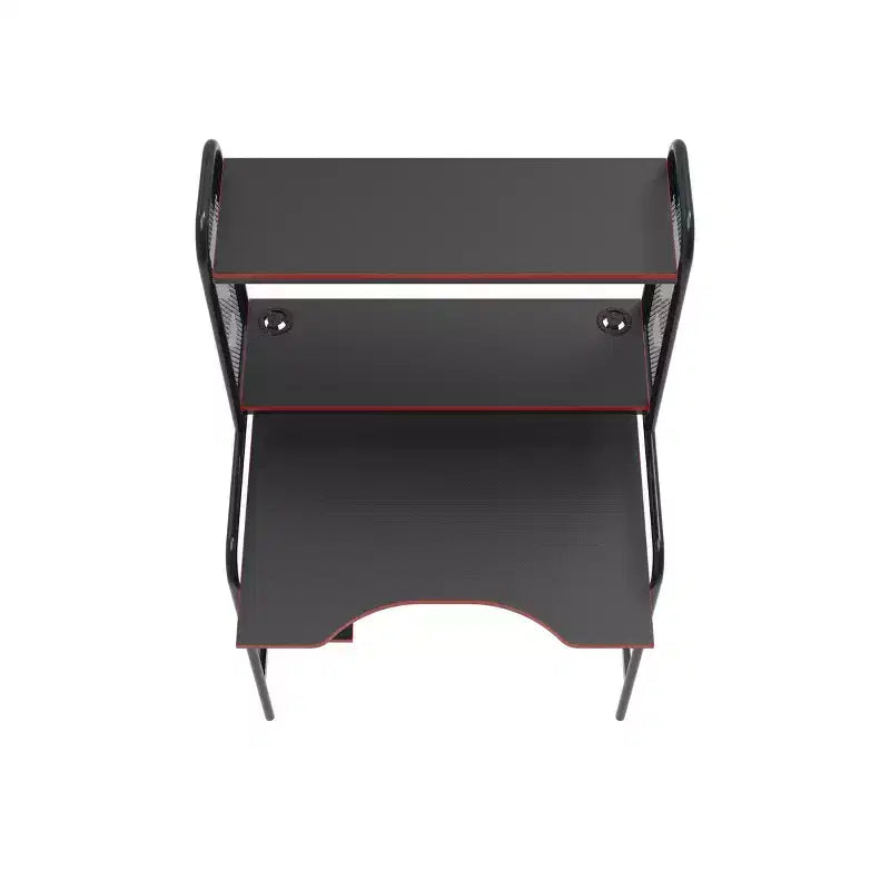Scrivania da gioco in rete iCarus con ripiano in legno - X Rocker