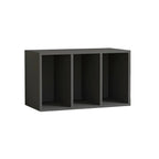 Vitrine rectangulaire en bois et porte vitrée pour salon