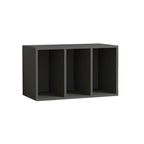 Vitrine rectangulaire en bois et porte vitrée pour salon