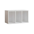 Vitrine rectangulaire en bois et porte vitrée pour salon