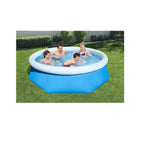 Piscine Central ronde gonflable facile à monter de 3,05 m pour enfants avec pompe de filtration