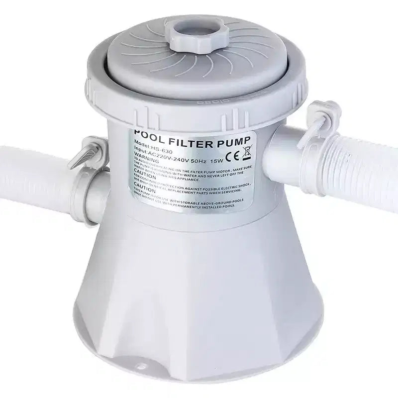 Piscine Central ronde gonflable facile à monter de 3,05 m pour enfants avec pompe de filtration