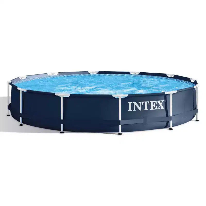 Piscine hors sol ronde Intex 28211ST de 3,66 m x 76 cm avec armature et auvent