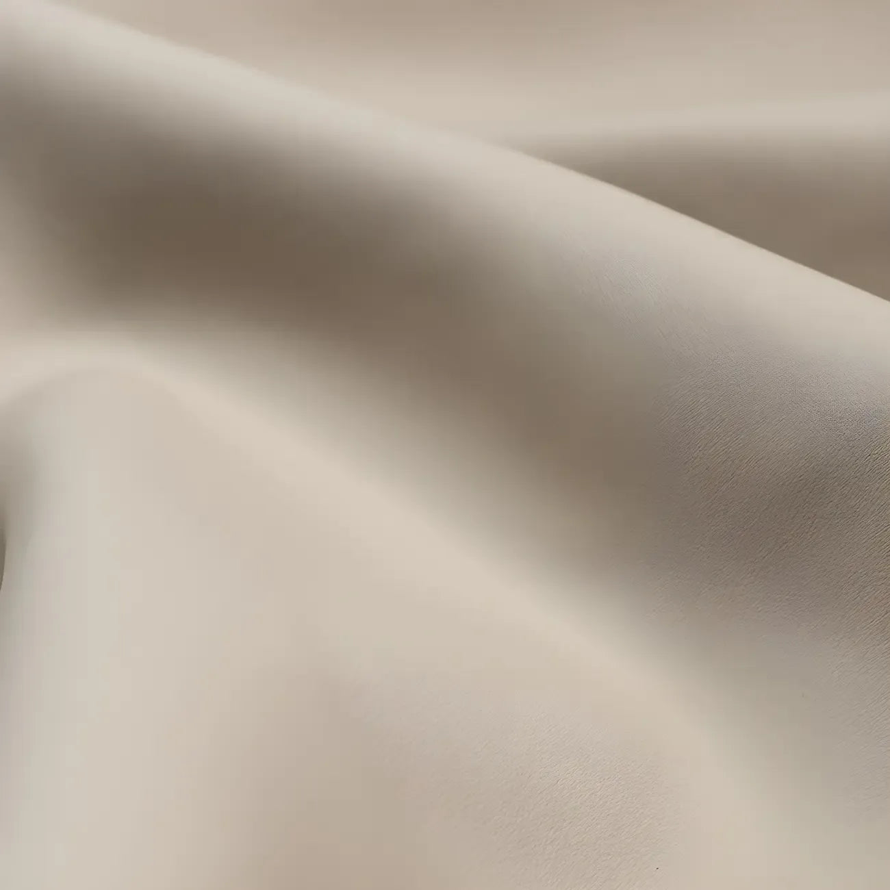 Table de chevet flottante basse en cuir beige avec plateau en pierre et tiroir