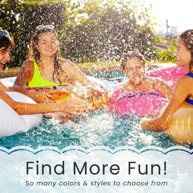 Piscine gonflable interactive pour enfants en forme de baleine Pool Central – 2,05 m – Bleu et Blanc