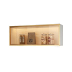 vaisselier mural en bois pour cuisine avec porte vitrée