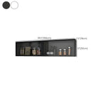vaisselier mural en bois gris pour cuisine