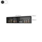 vaisselier mural en bois gris pour cuisine