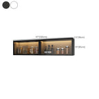 vaisselier mural en bois gris pour cuisine