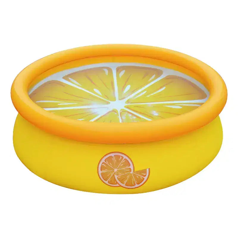 Piscine Gonflable d'Extérieur JLeisure Prompt Set & Orange pour Jardin (Lot de 2)