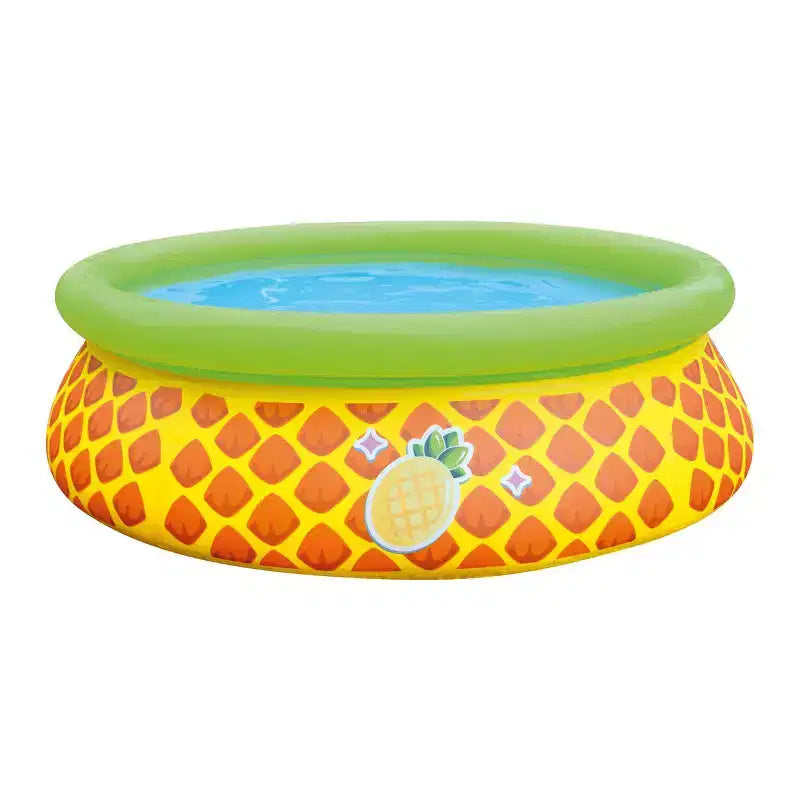 JLeisure Prompt Set et piscine gonflable d'extérieur ananas 3D (lot de 2)