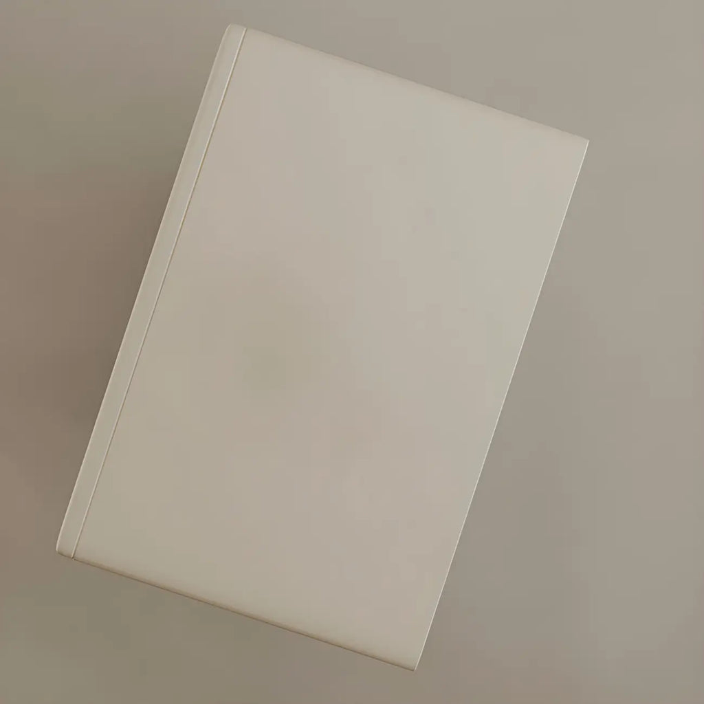 Petite table de chevet de rangement nordique blanche et noire à 3 niveaux