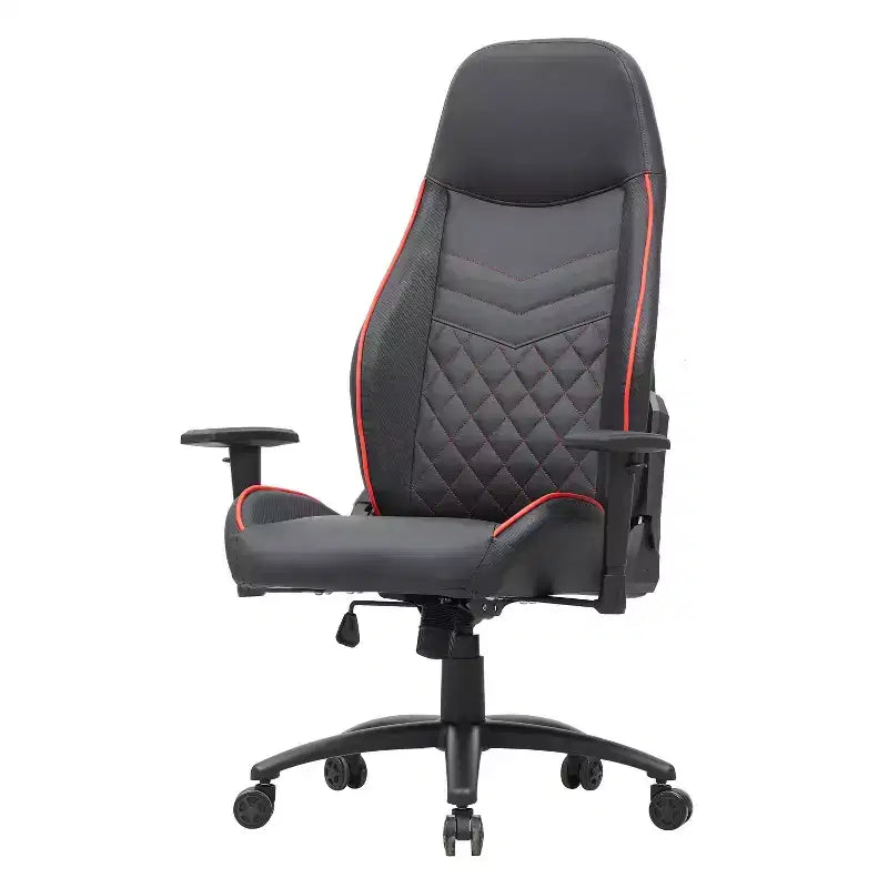 24/7 Shop At Home Sedia Gaming Ansar in Ecopelle Cucita a Diamante
