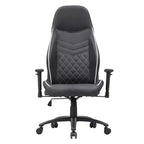 24/7 Shop At Home Sedia Gaming Ansar in Ecopelle Cucita a Diamante