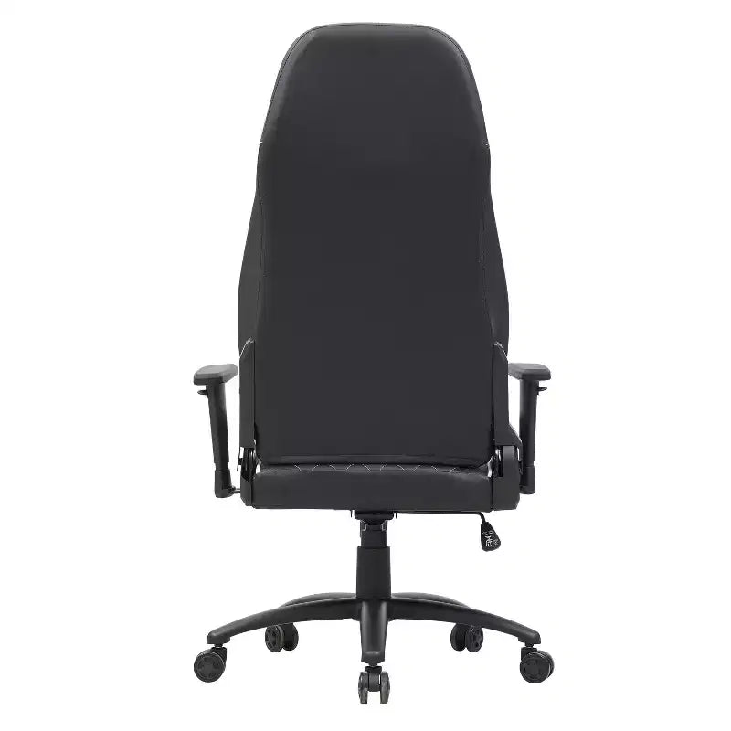 24/7 Shop At Home Sedia Gaming Ansar in Ecopelle Cucita a Diamante