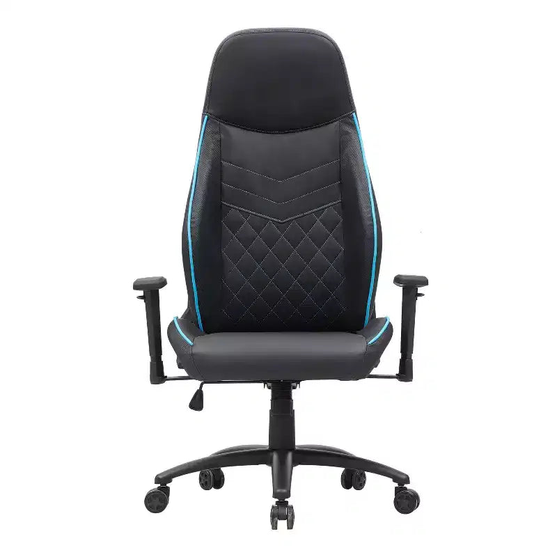 24/7 Shop At Home Sedia Gaming Ansar in Ecopelle Cucita a Diamante