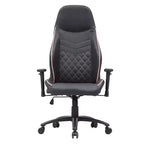 24/7 Shop At Home Sedia Gaming Ansar in Ecopelle Cucita a Diamante