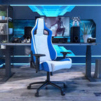 Poltrona da gaming reclinabile con braccioli regolabili Quelman 24/7 Shop At Home