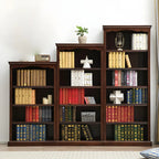 Bibliothèque rectangulaire classique et simple en bois blanc