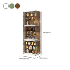 Vitrine empilable en acrylique transparent pour salon