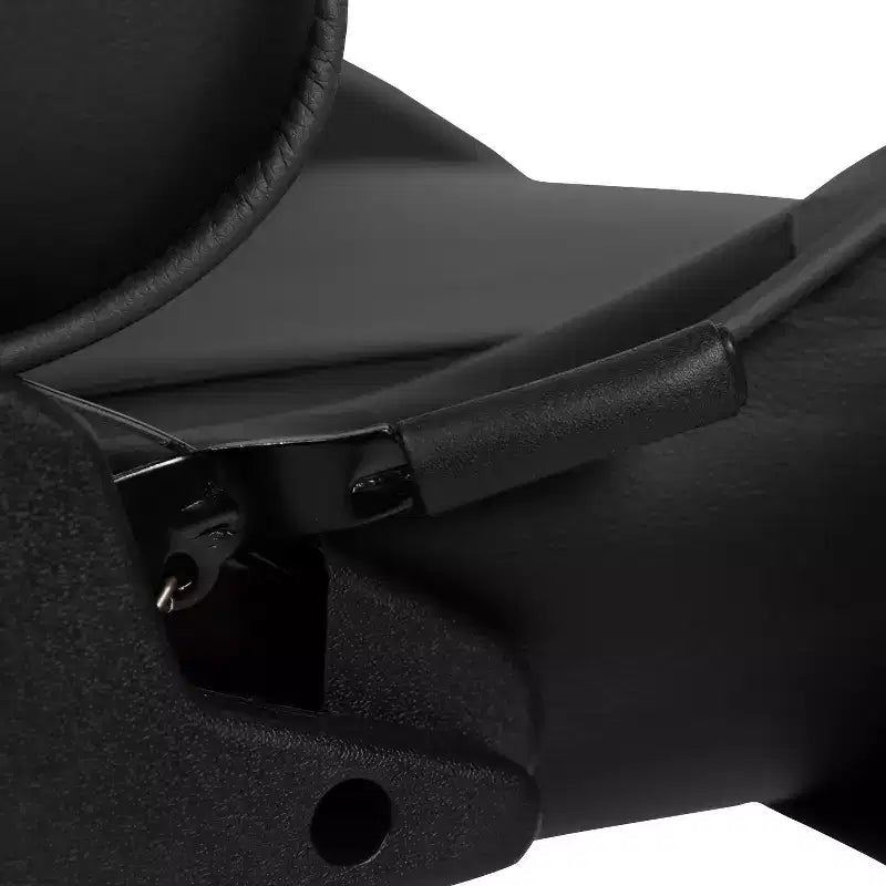 Sedia gaming reclinabile BlackArc in similpelle – Braccioli girevoli regolabili in altezza, poggiapiedi estraibile, cuscini poggiatesta e lombare