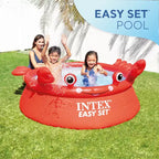 Piscine gonflable ronde Intex 26100EH Happy Crab Easy Set 1,83 m x 51 cm