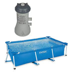 Intex 8.5' x 5.3' x 26 Frame Above Ground Swimming Pool & 1000 GPH Pool Pump