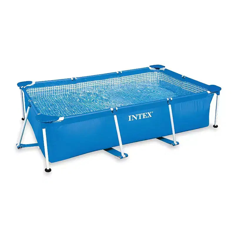 Piscine hors sol Intex 2,59 m x 1,60 m x 66 cm avec cadre et pompe de piscine de 3 785 l/h