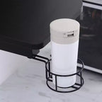 HOMCOM Bureau de gamer 120 cm avec support d'écran, porte-gobelet rotatif et crochet pour casque, pour maison et bureau, noir