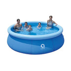 JLeisure Avenli 12014 Piscine gonflable d'extérieur pour enfants, 1 à 2 personnes, installation rapide, bleue