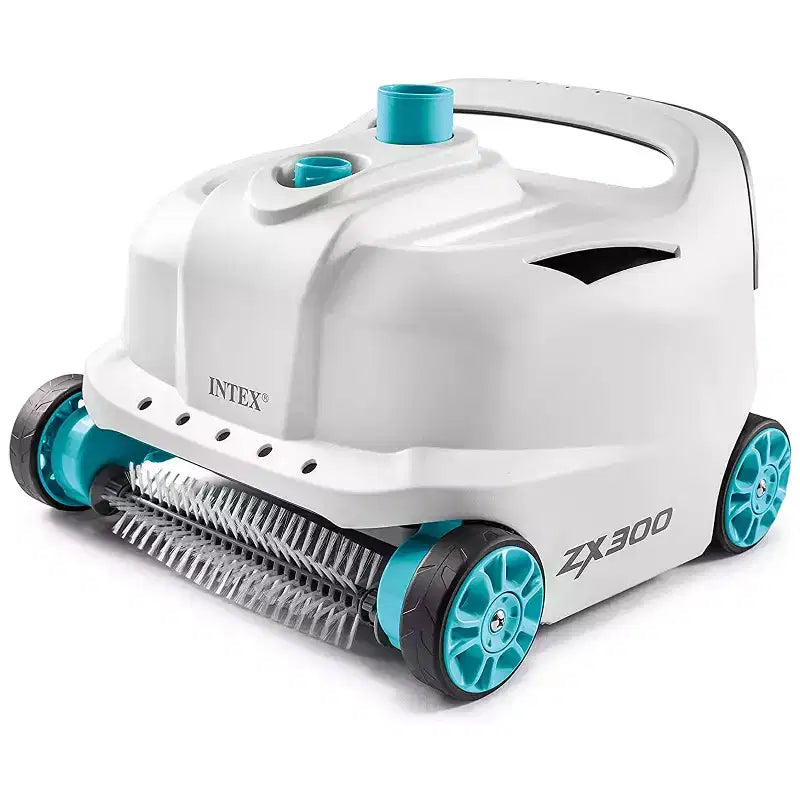 Ensemble de piscine hors sol à cadre Intex 26711EH de 3,66 m x 76 cm et robot aspirateur