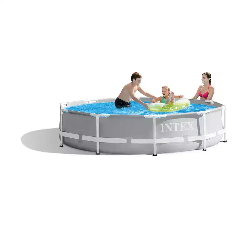 Piscine hors sol ronde Intex 3,05 m x 76 cm et bâche de piscine ronde 3,05 m