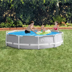 Piscine hors sol ronde Intex 3,05 m x 76 cm et bâche de piscine ronde 3,05 m