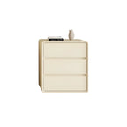 Commodes classiques en bois beige avec tiroirs à fermeture amortie