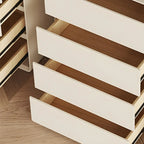 Commodes classiques en bois beige avec tiroirs à fermeture amortie