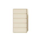Commodes classiques en bois beige avec tiroirs à fermeture amortie