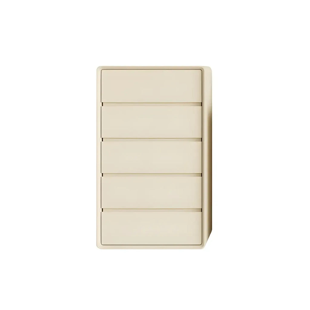 Commodes classiques en bois beige avec tiroirs à fermeture amortie
