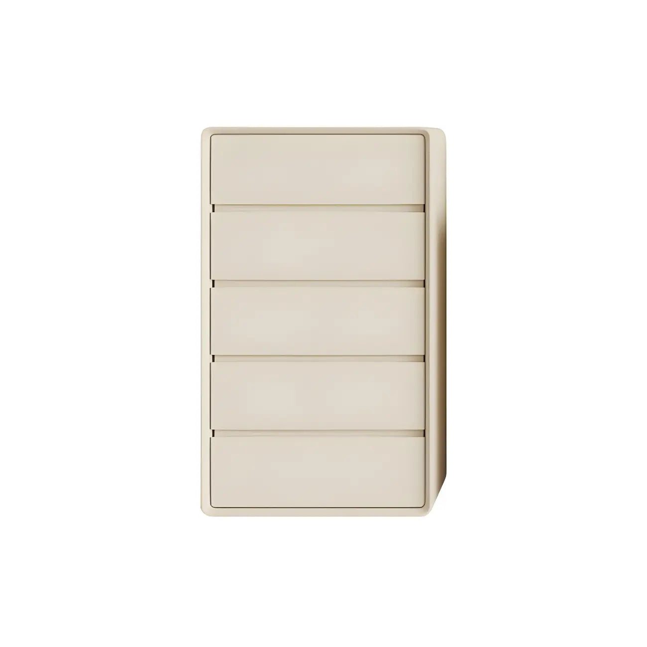 Commodes classiques en bois beige avec tiroirs à fermeture amortie